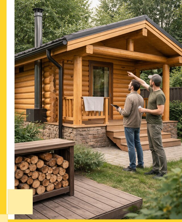 Бани для дачи под ключ в Минусинске от 254025 р. | ЭриданМнс