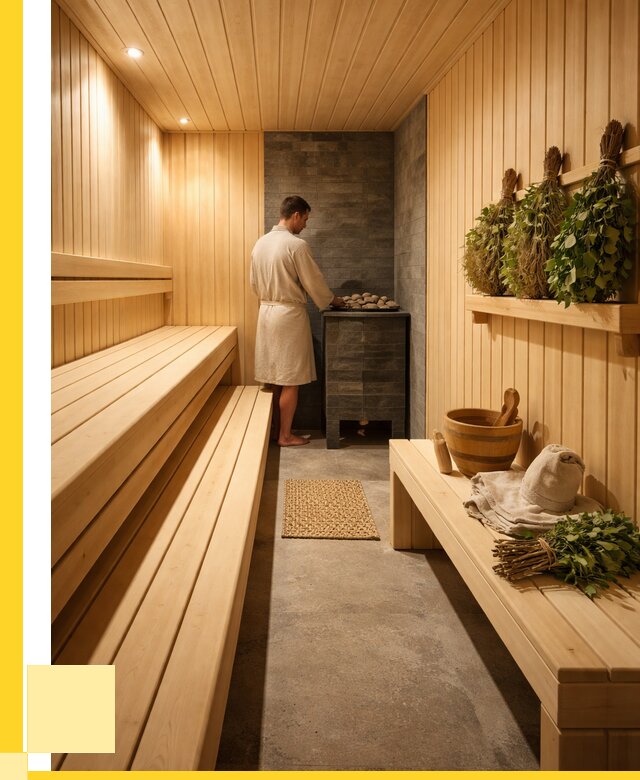 Отделка парной под ключ в Минусинске от 355635 р. | ЭриданМнс