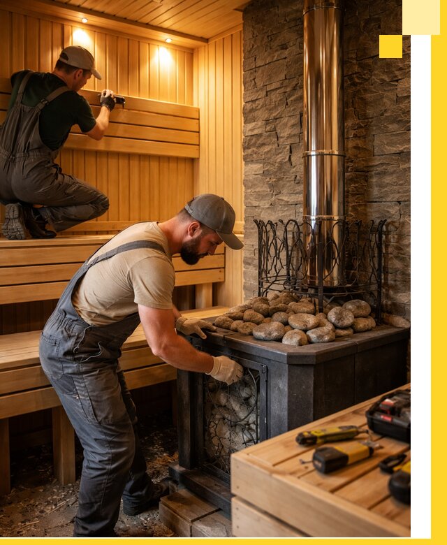 Комплексный дизайн бань, саун и зон отдыха в Минусинске