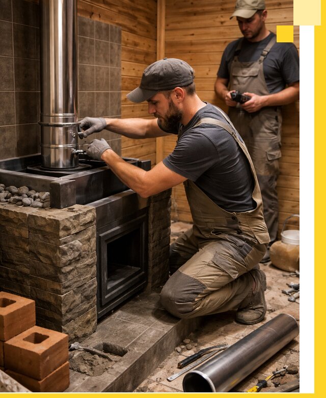 Изготовление и установка банных печей под ключ в Минусинске