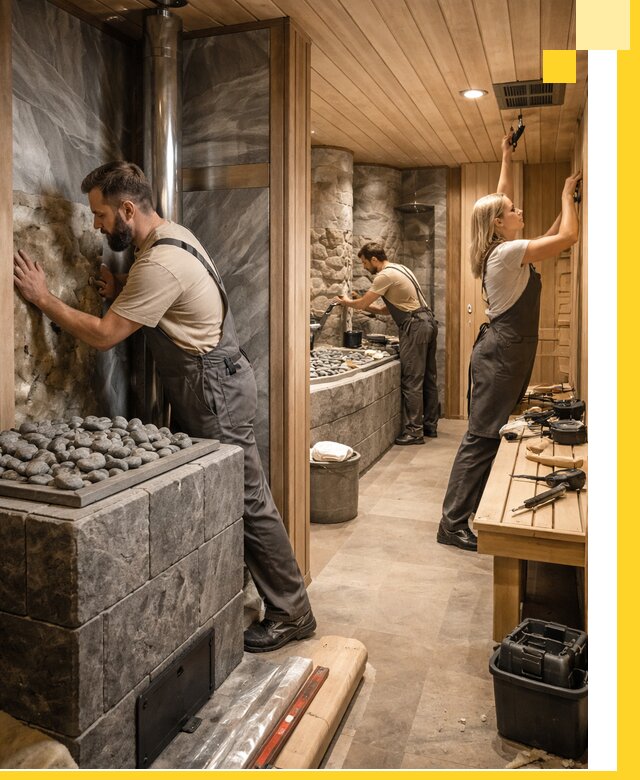 Строительство бань и SPA процедур в Минусинске под ключ и отделкой
