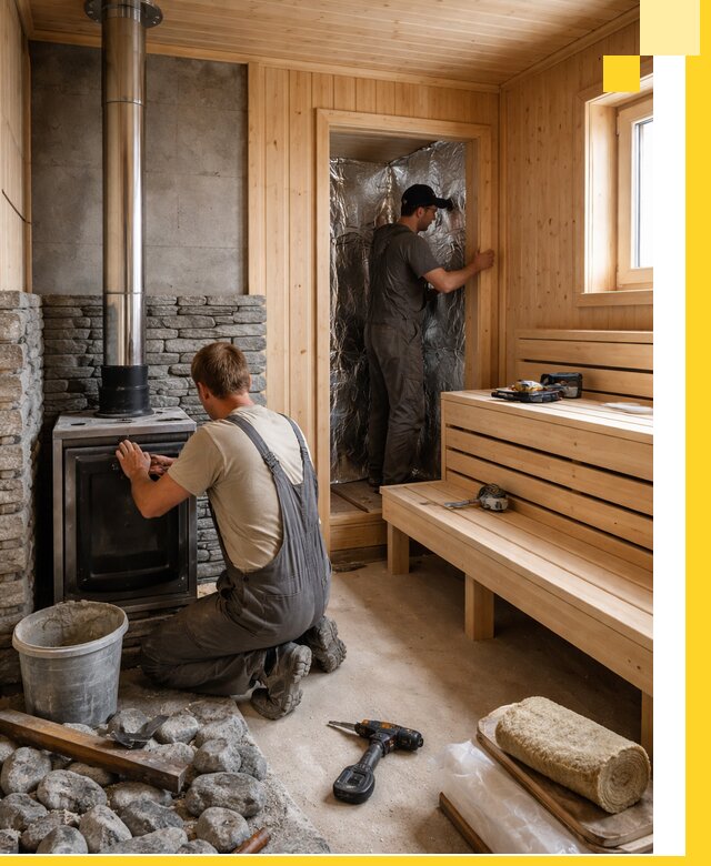 Строительство и изготовление бань под ключ в Минусинске