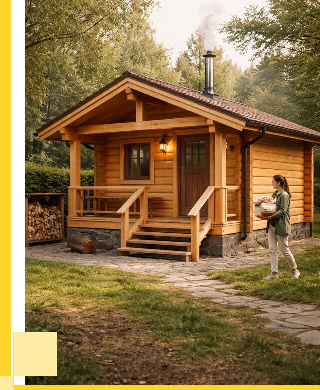 Купить баню под ключ в Минусинске от 660465 р. | ЭриданМнс