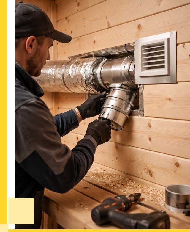 Монтаж вентиляции бани в Минусинске от 12193 р. | ЭриданМнс