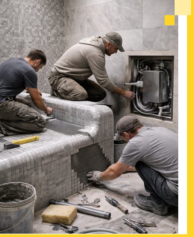 Проекты хамамов под ключ в Минусинске и дизайн и строительство