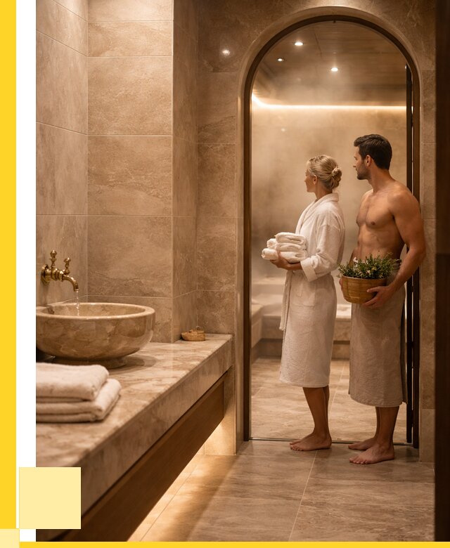 Проект и монтаж сауны и хамама в Минусинске от 355635 р., ЭриданМнс