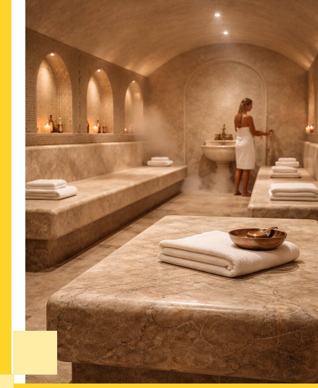 Лежаки для хамама в Минусинске под ключ от 35564 р. | ЭриданМнс